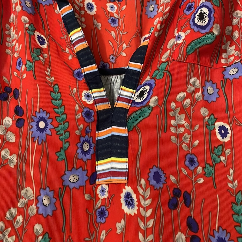 Anthropologie Tiny Brand Tunic Length Split Neck … - image 3